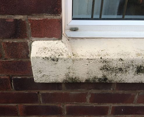 Damaged sills