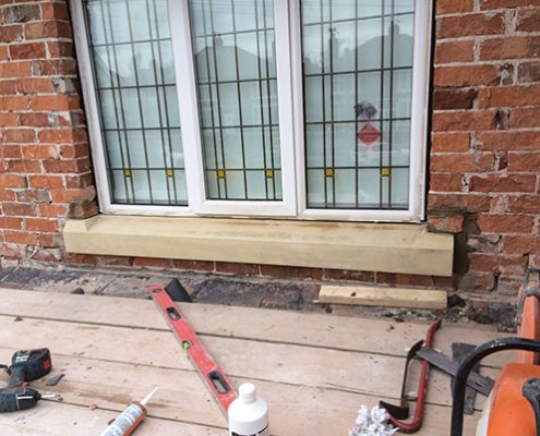 Damaged sills