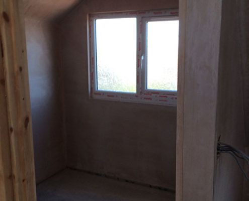hip gable loft conversion interior