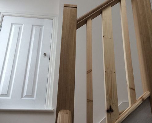 hip gable loft conversion staircase