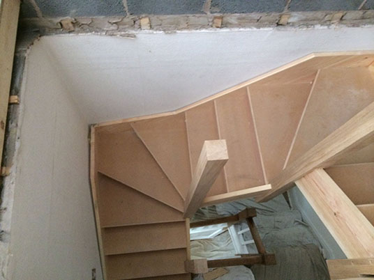 hip gable loft conversion staircase