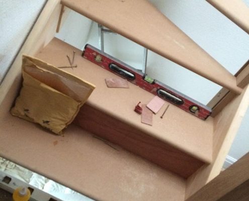 hip gable loft conversion staircase