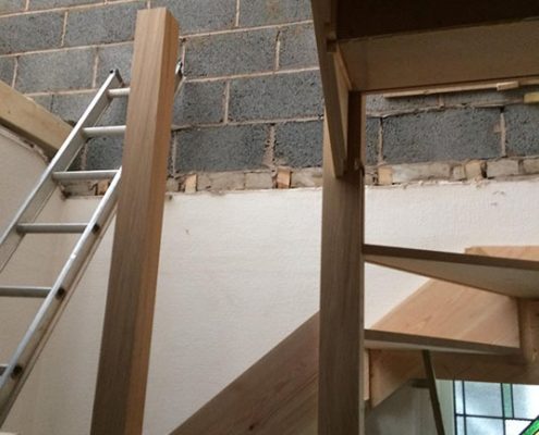hip gable loft conversion staircase