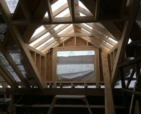 hip gable loft conversion fitted bathroom