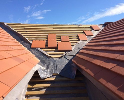 hip gable loft conversion truss roofing
