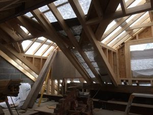 hip gable loft conversion truss roofing