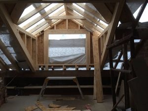 hip gable loft conversion truss roofing