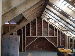 hip gable loft conversion truss roofing