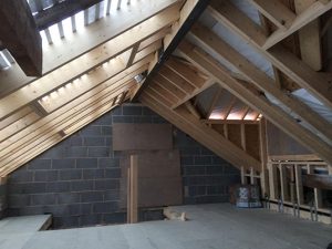 hip gable loft conversion truss roofing
