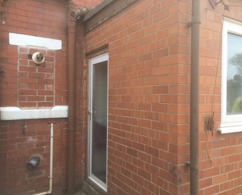 painted kitchen and aga oven