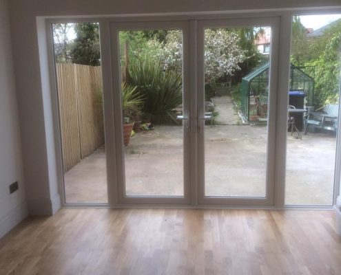 painted kitchen and aga oven