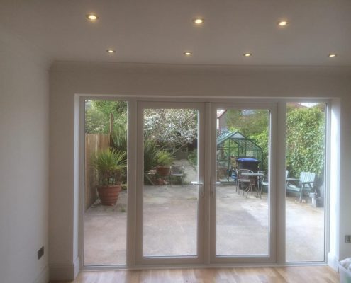painted kitchen and aga oven