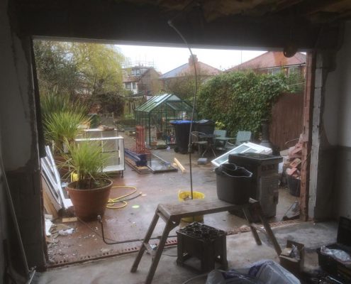 painted kitchen and aga oven