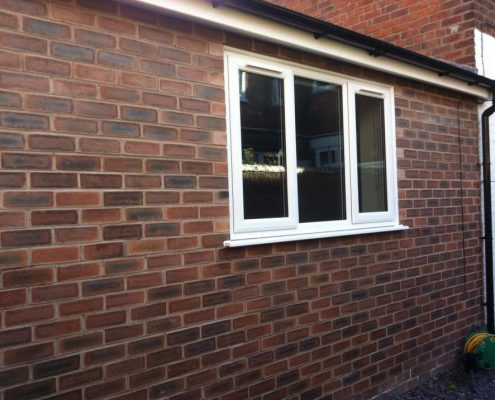 extension roof and exterior