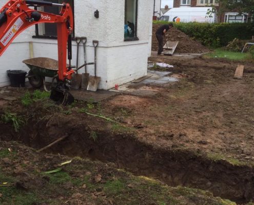 Extension and Partial re-build