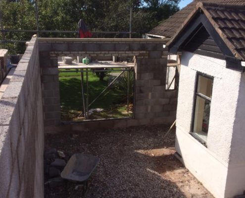 Extension and Partial re-build