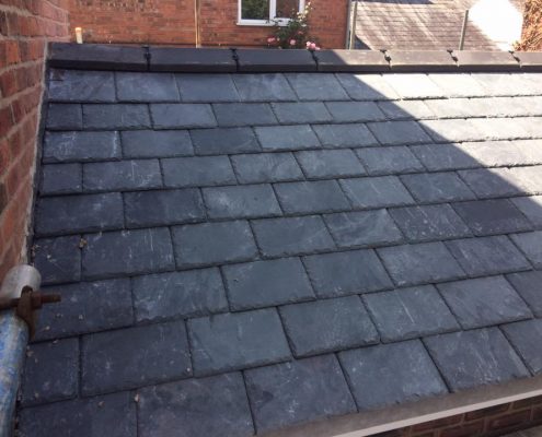 extension roof and exterior