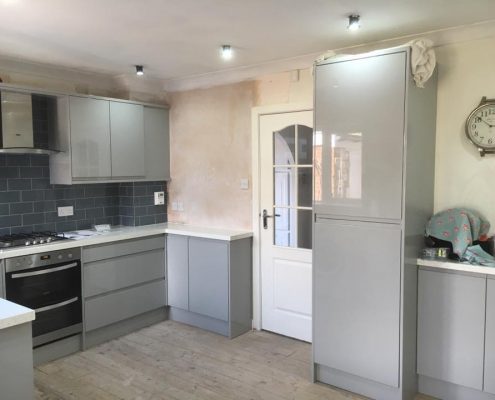 Nice Kitchen project with sky lantern