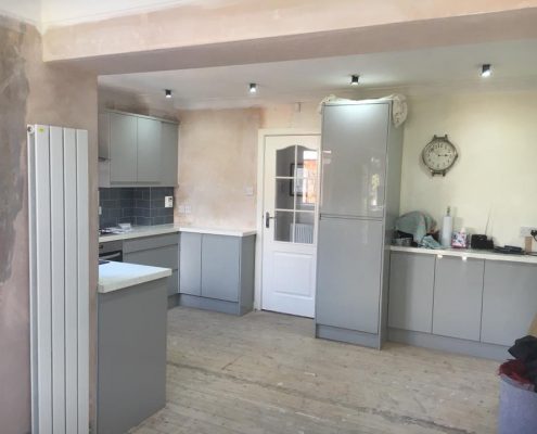 Nice Kitchen project with sky lantern