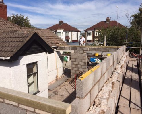 Extension and Partial re-build