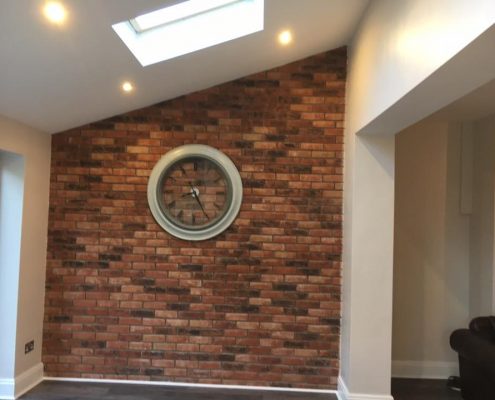 Kitchen Extension with Aluminium Bi fold doors