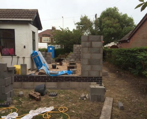 Extension and Partial re-build