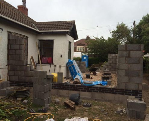 Extension and Partial re-build