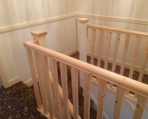 Up grading 70’s ranch style balustrading